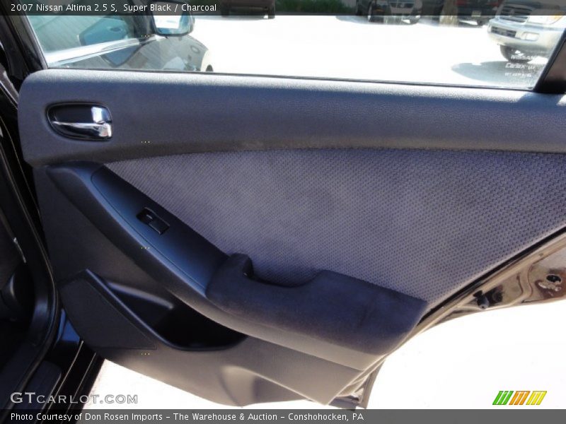 Super Black / Charcoal 2007 Nissan Altima 2.5 S