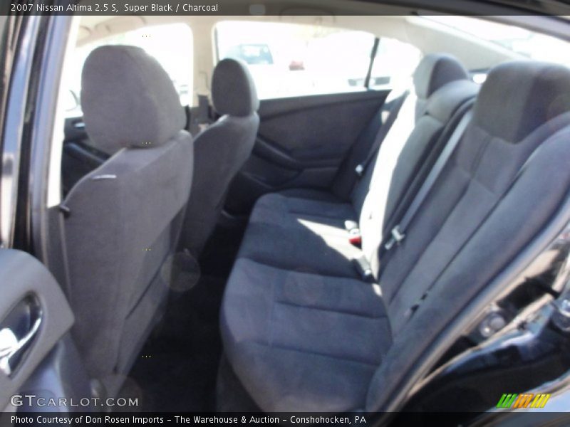 Super Black / Charcoal 2007 Nissan Altima 2.5 S