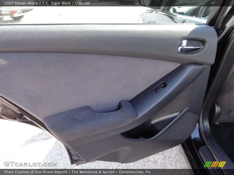 Super Black / Charcoal 2007 Nissan Altima 2.5 S