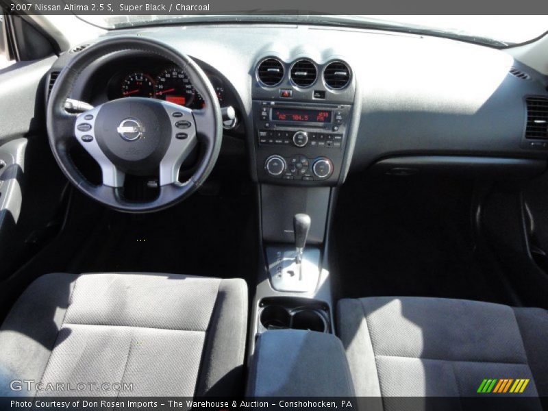 Super Black / Charcoal 2007 Nissan Altima 2.5 S