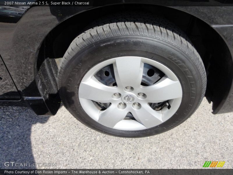 Super Black / Charcoal 2007 Nissan Altima 2.5 S