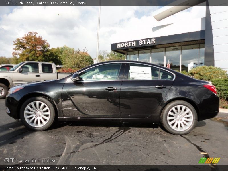 Carbon Black Metallic / Ebony 2012 Buick Regal