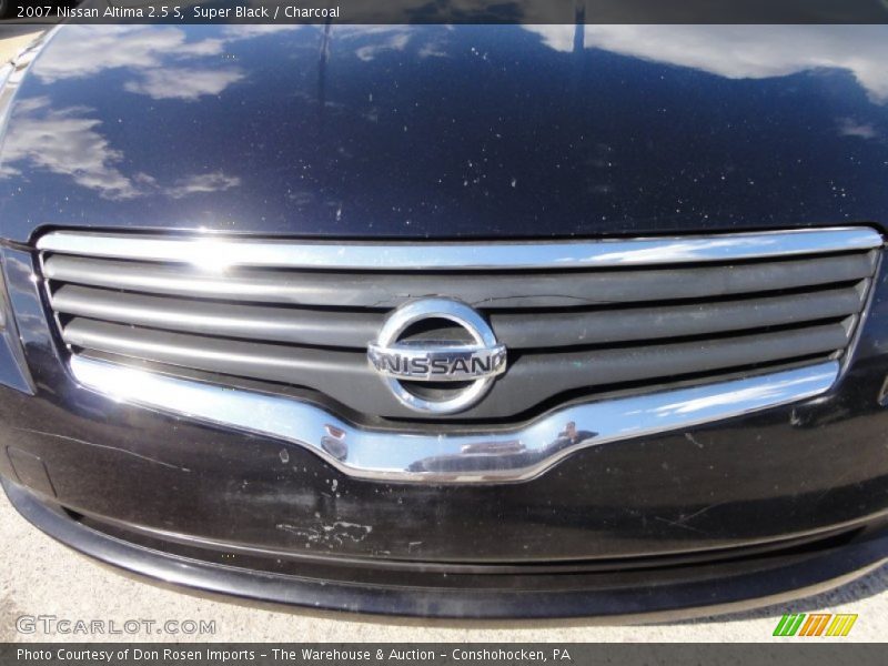 Super Black / Charcoal 2007 Nissan Altima 2.5 S