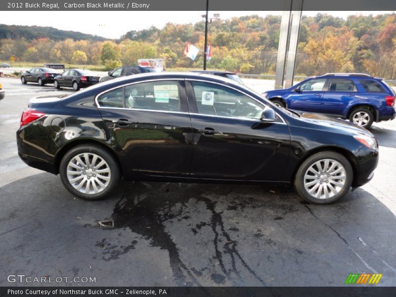 Carbon Black Metallic / Ebony 2012 Buick Regal