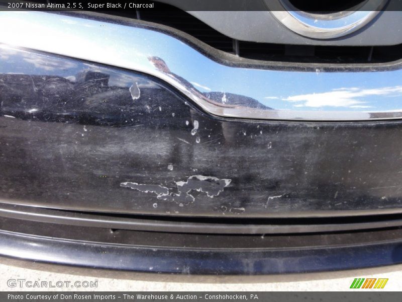 Super Black / Charcoal 2007 Nissan Altima 2.5 S
