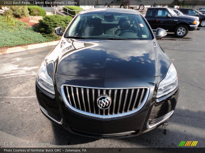 Carbon Black Metallic / Ebony 2012 Buick Regal
