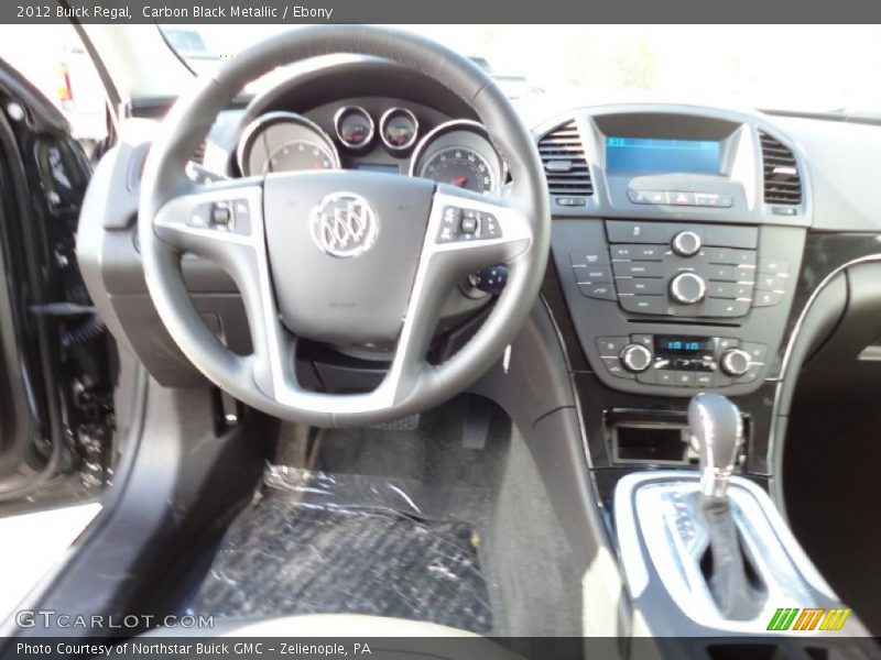 Carbon Black Metallic / Ebony 2012 Buick Regal