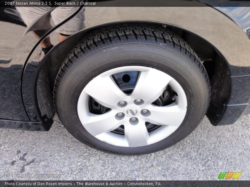 Super Black / Charcoal 2007 Nissan Altima 2.5 S