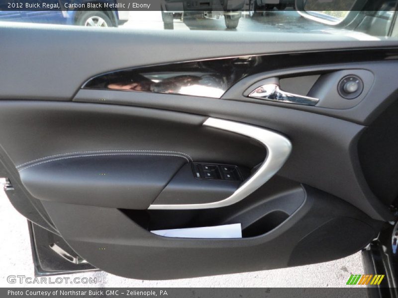 Carbon Black Metallic / Ebony 2012 Buick Regal