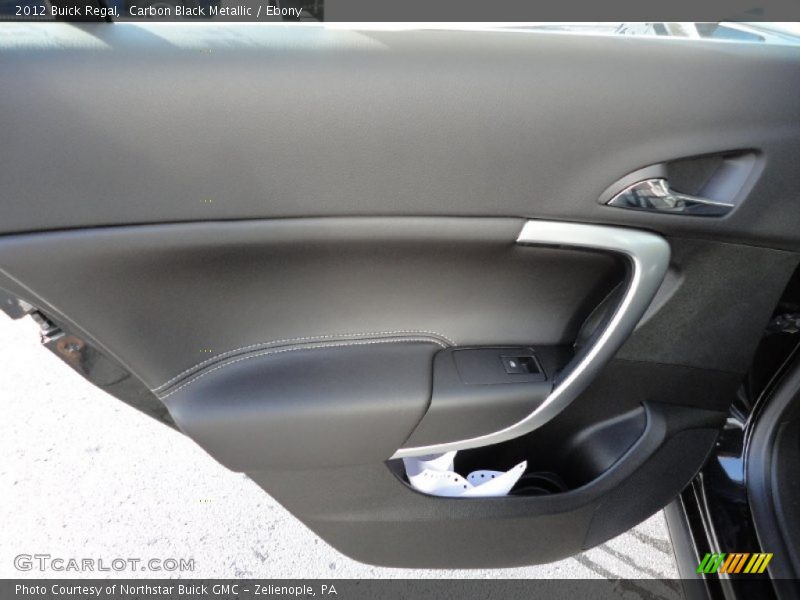 Carbon Black Metallic / Ebony 2012 Buick Regal