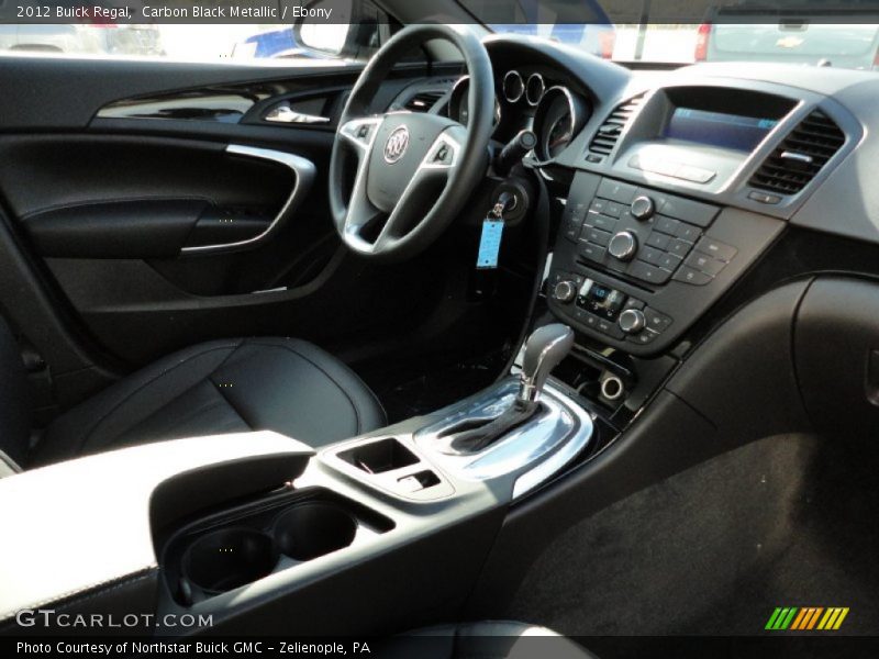 Carbon Black Metallic / Ebony 2012 Buick Regal