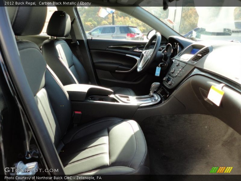 Carbon Black Metallic / Ebony 2012 Buick Regal