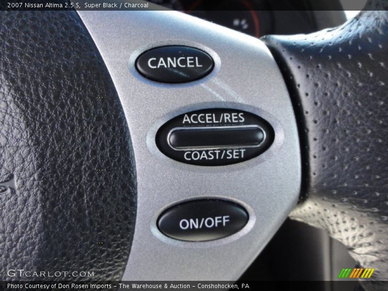 Super Black / Charcoal 2007 Nissan Altima 2.5 S