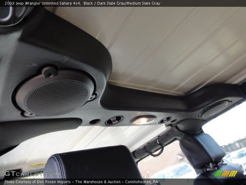 Black / Dark Slate Gray/Medium Slate Gray 2009 Jeep Wrangler Unlimited Sahara 4x4