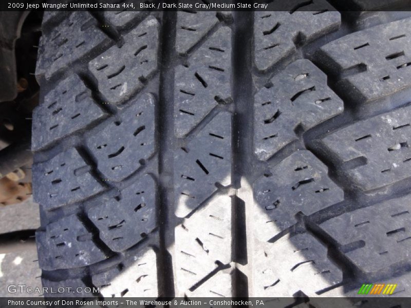 Black / Dark Slate Gray/Medium Slate Gray 2009 Jeep Wrangler Unlimited Sahara 4x4