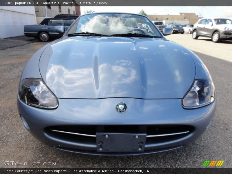  2005 XK XK8 Convertible Pacific Blue Metallic