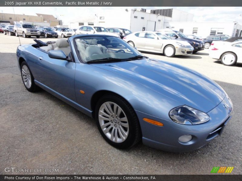 Front 3/4 View of 2005 XK XK8 Convertible