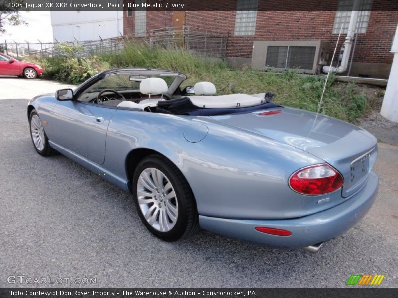  2005 XK XK8 Convertible Pacific Blue Metallic