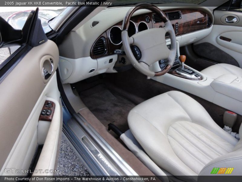  2005 XK XK8 Convertible Ivory Interior