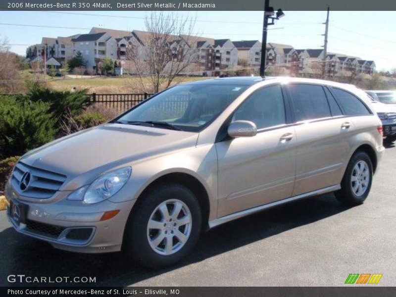 Desert Silver Metallic / Macadamia 2006 Mercedes-Benz R 350 4Matic