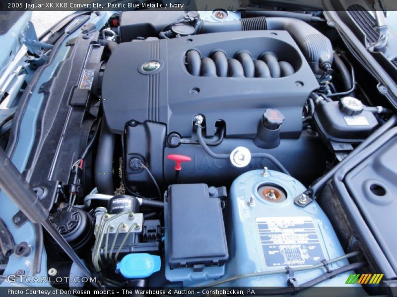  2005 XK XK8 Convertible Engine - 4.2 Liter DOHC 32-Valve V8