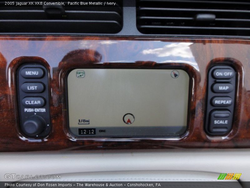 Navigation of 2005 XK XK8 Convertible