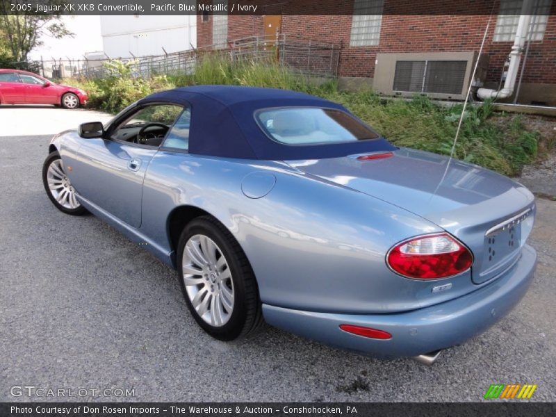  2005 XK XK8 Convertible Pacific Blue Metallic