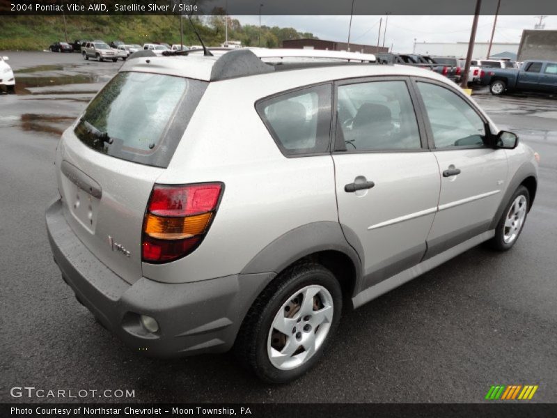 Satellite Silver / Slate 2004 Pontiac Vibe AWD