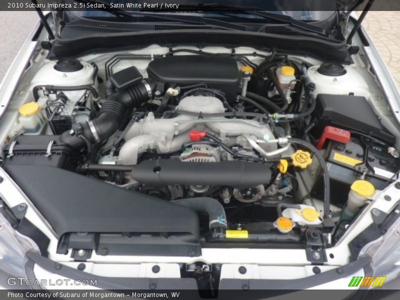  2010 Impreza 2.5i Sedan Engine - 2.5 Liter SOHC 16-Valve VVT Flat 4 Cylinder