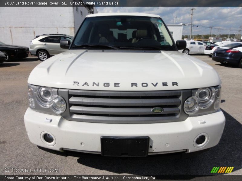 Chawton White / Sand Beige 2007 Land Rover Range Rover HSE