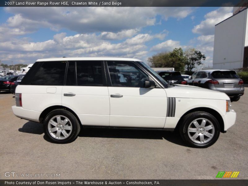 Chawton White / Sand Beige 2007 Land Rover Range Rover HSE