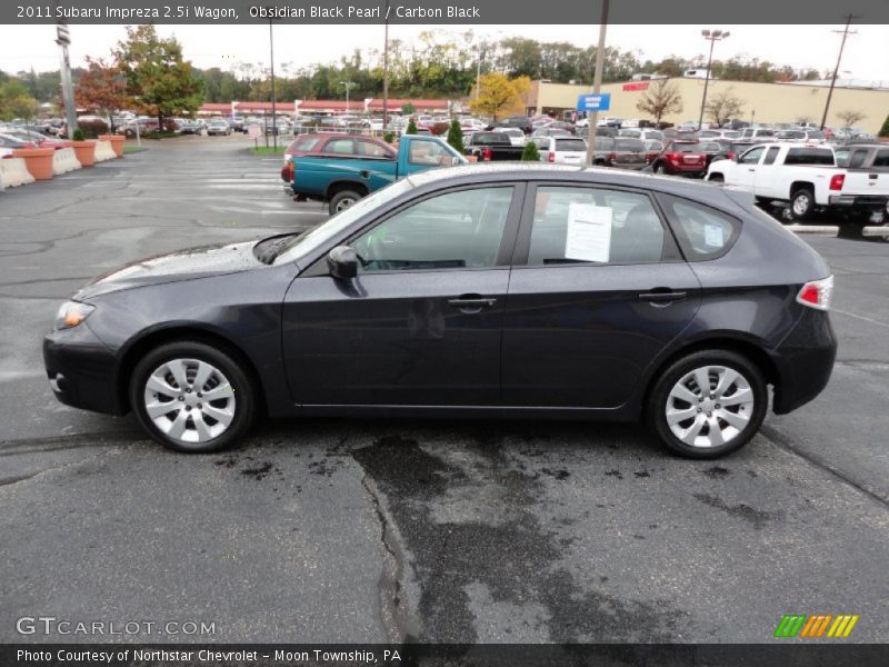 Obsidian Black Pearl / Carbon Black 2011 Subaru Impreza 2.5i Wagon