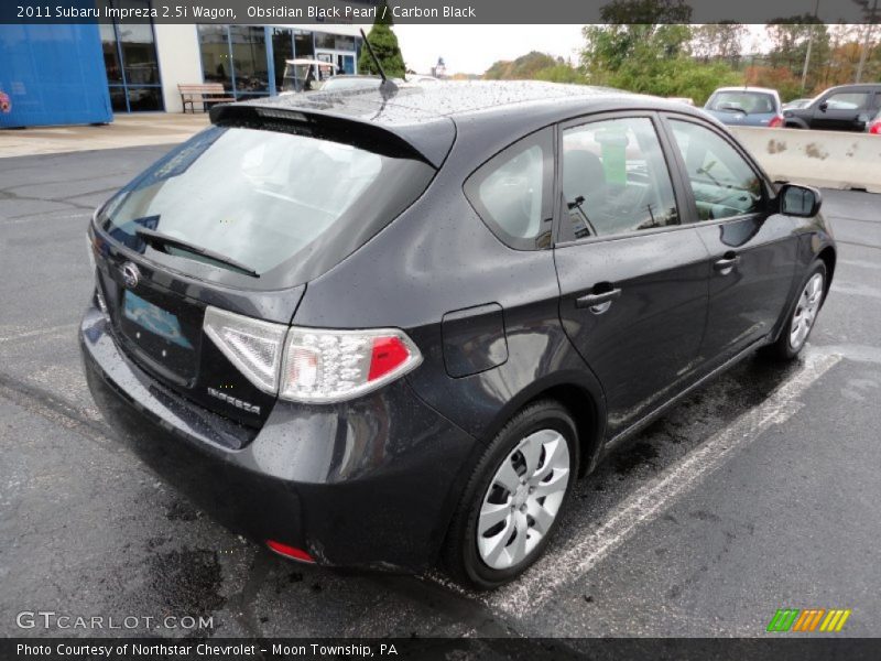 Obsidian Black Pearl / Carbon Black 2011 Subaru Impreza 2.5i Wagon