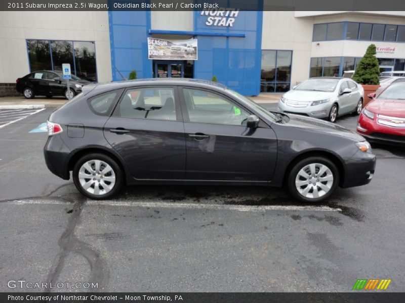 Obsidian Black Pearl / Carbon Black 2011 Subaru Impreza 2.5i Wagon