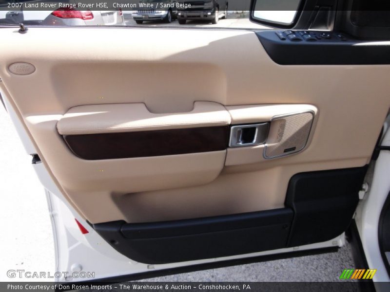 Chawton White / Sand Beige 2007 Land Rover Range Rover HSE