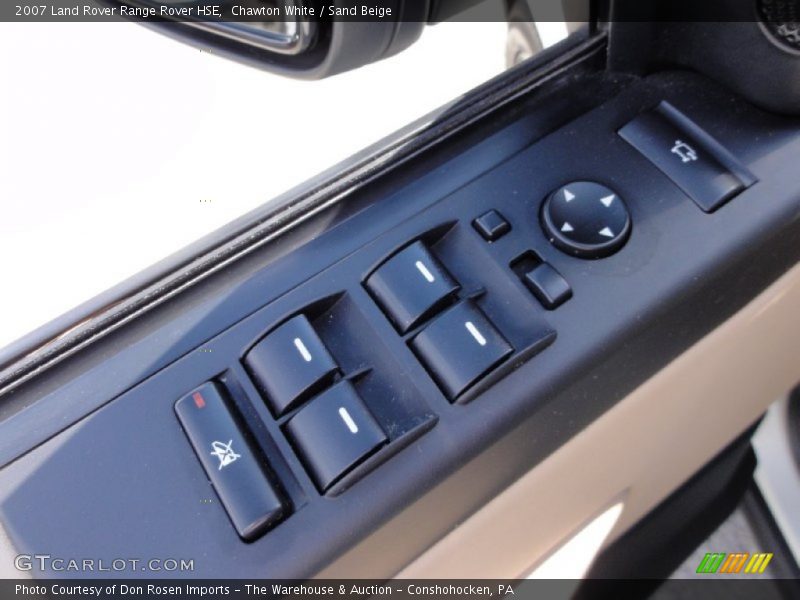 Chawton White / Sand Beige 2007 Land Rover Range Rover HSE