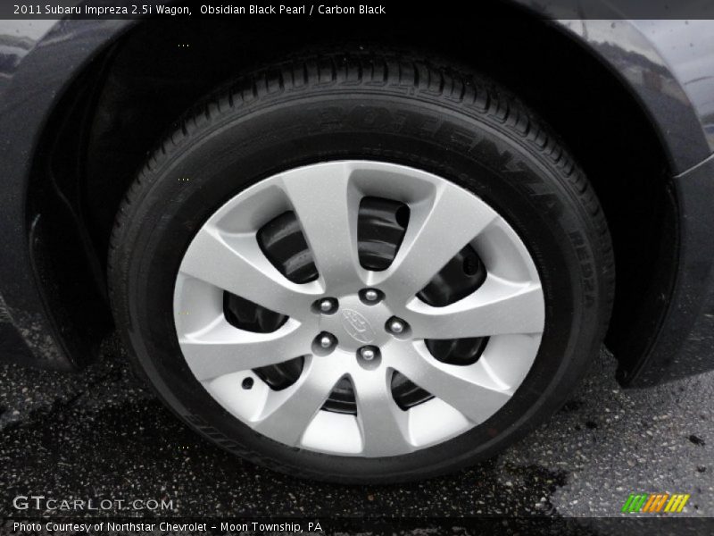 Obsidian Black Pearl / Carbon Black 2011 Subaru Impreza 2.5i Wagon