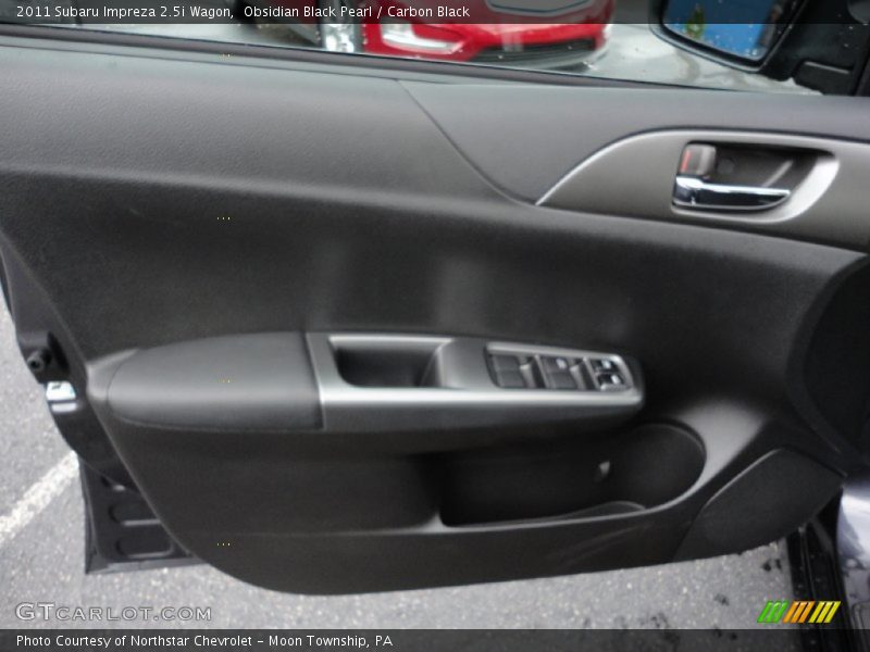 Obsidian Black Pearl / Carbon Black 2011 Subaru Impreza 2.5i Wagon