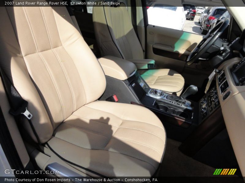 Chawton White / Sand Beige 2007 Land Rover Range Rover HSE