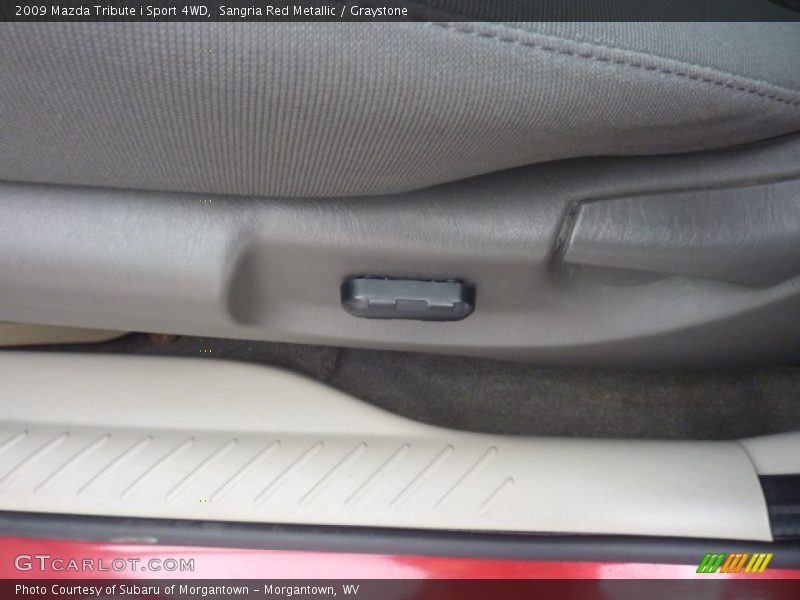 Sangria Red Metallic / Graystone 2009 Mazda Tribute i Sport 4WD