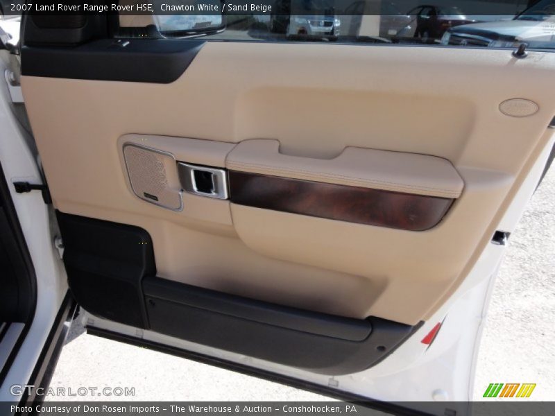 Chawton White / Sand Beige 2007 Land Rover Range Rover HSE