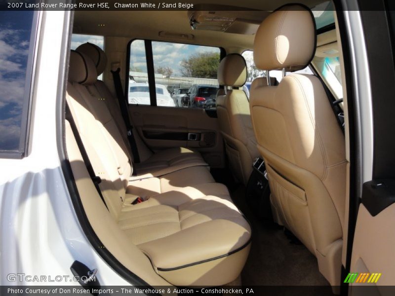 Chawton White / Sand Beige 2007 Land Rover Range Rover HSE