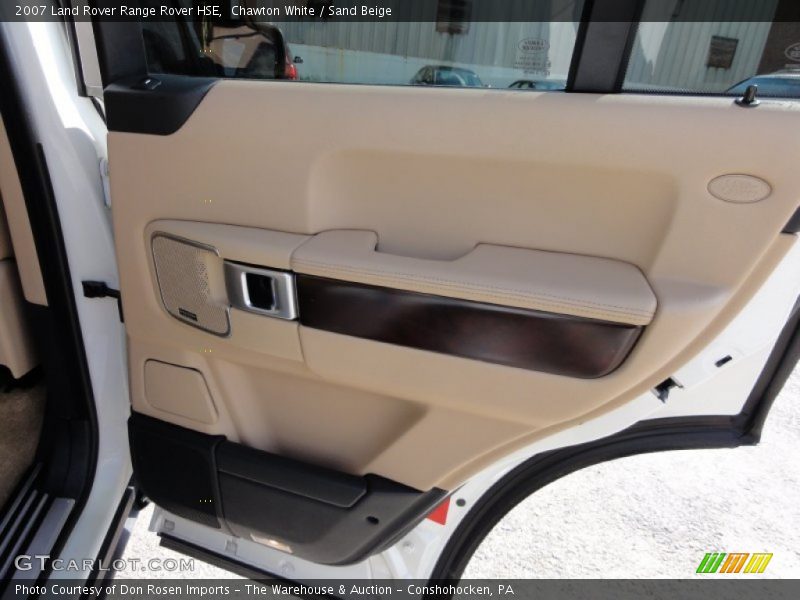Chawton White / Sand Beige 2007 Land Rover Range Rover HSE