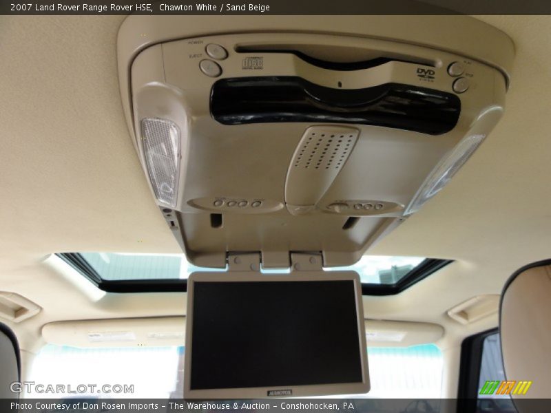 Chawton White / Sand Beige 2007 Land Rover Range Rover HSE