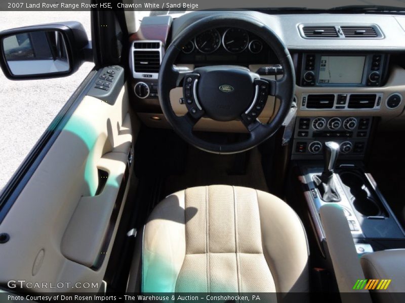 Chawton White / Sand Beige 2007 Land Rover Range Rover HSE