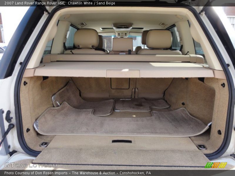 Chawton White / Sand Beige 2007 Land Rover Range Rover HSE