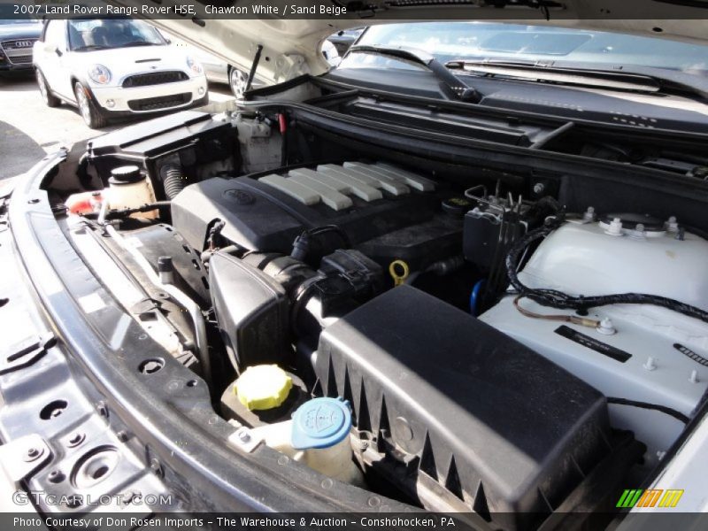 Chawton White / Sand Beige 2007 Land Rover Range Rover HSE