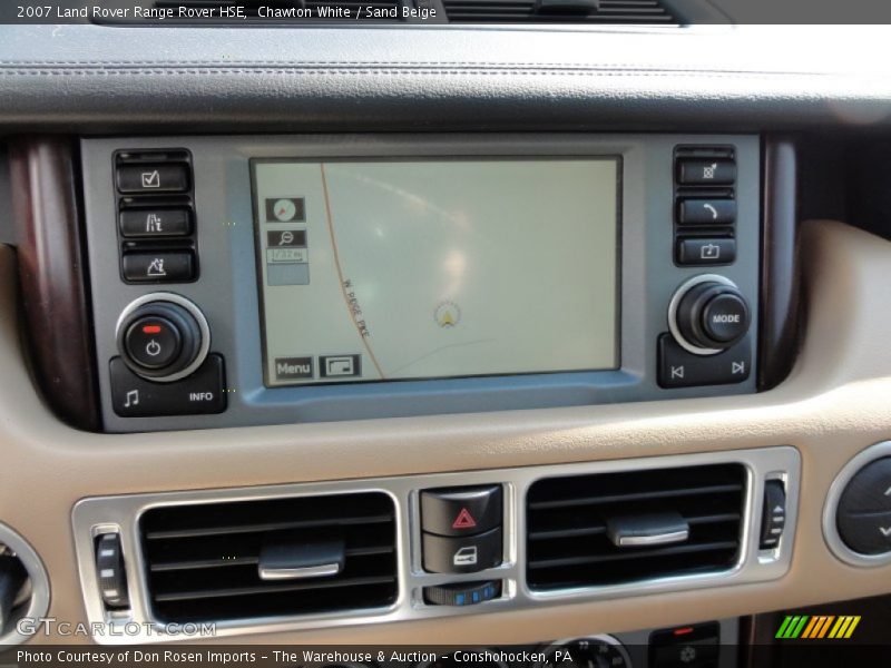 Chawton White / Sand Beige 2007 Land Rover Range Rover HSE