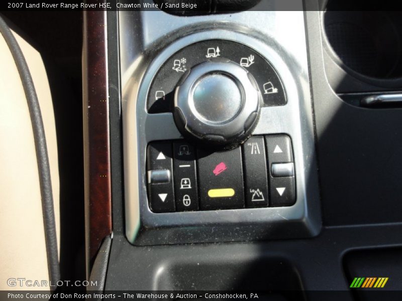 Chawton White / Sand Beige 2007 Land Rover Range Rover HSE