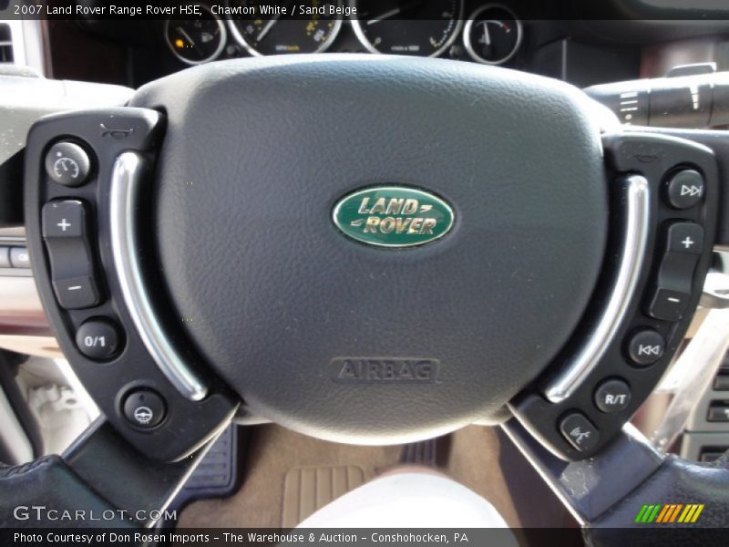 Chawton White / Sand Beige 2007 Land Rover Range Rover HSE
